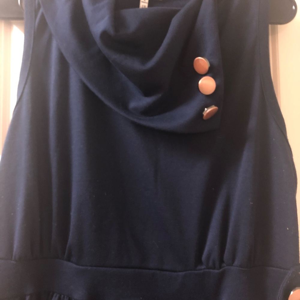 Navy ModCloth Coach Tour Dress